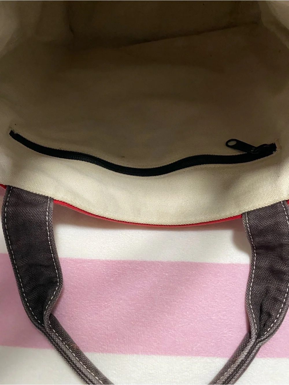 KATE SPADE NEW YORK Multicolored Striped Tote Bag